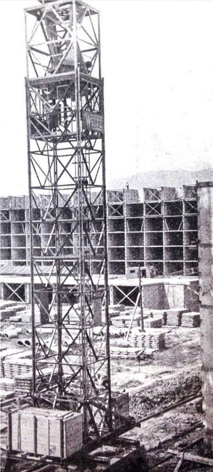 Borongaj 1961. godine, gradnja limenki